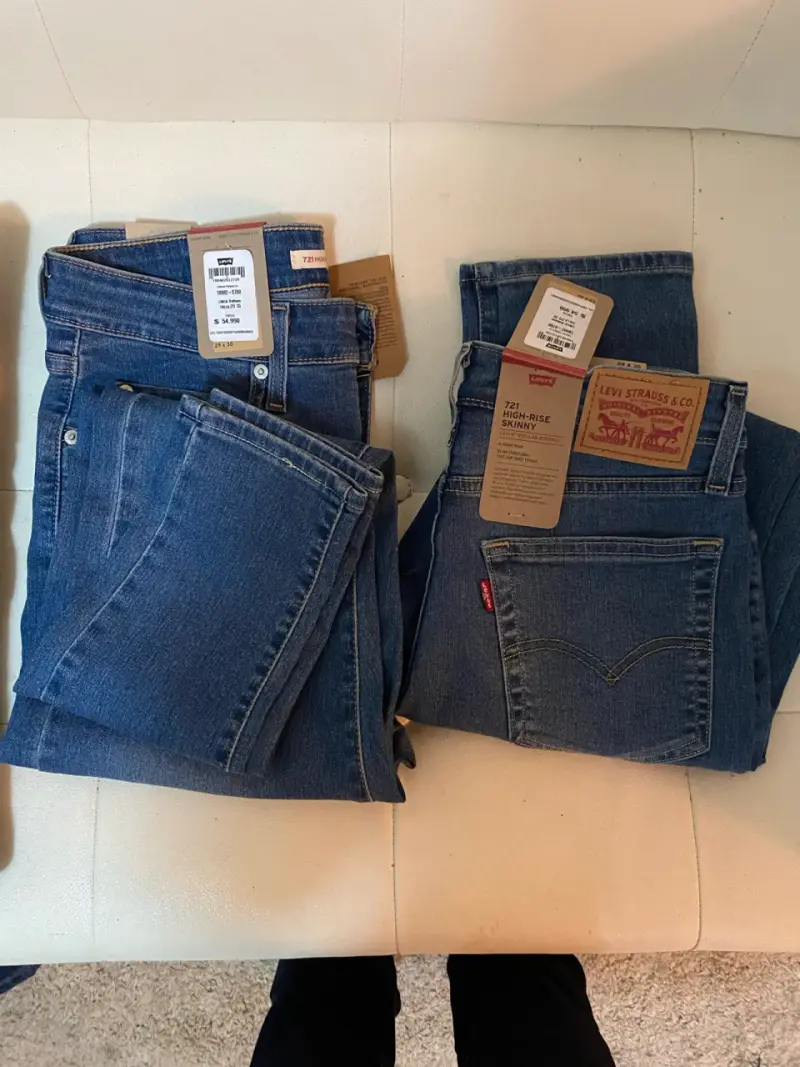 Jeans Levi's 721 azul nuevo