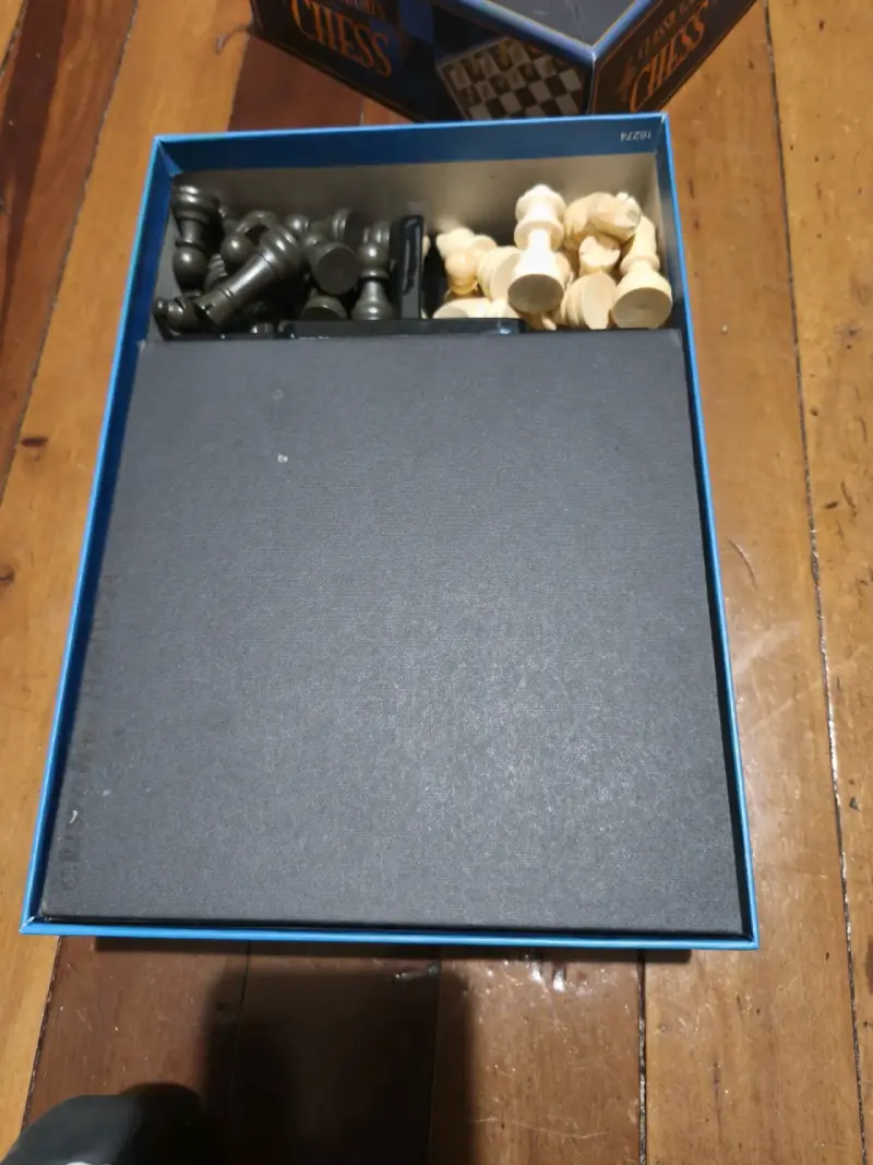 Juego de ajedrez clásico de madera - 4