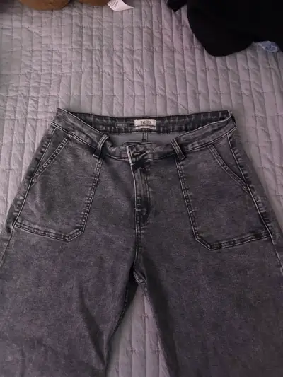 Jeans gris Sybilla mujer - miniatura 1