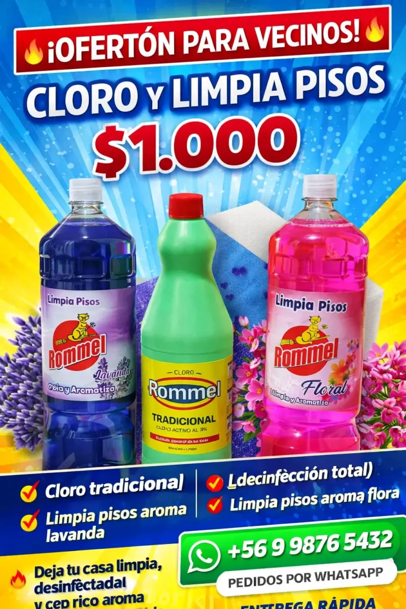 Combo limpieza total varios productos - 5