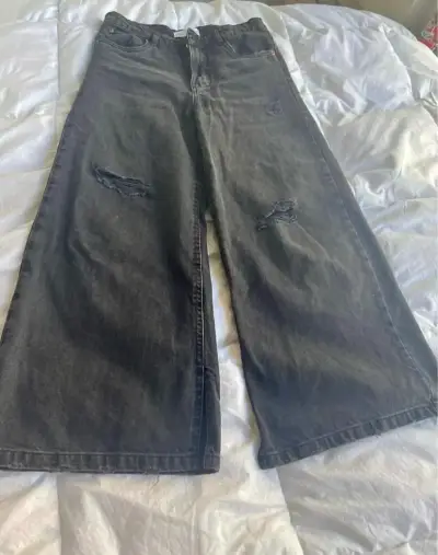 Jeans negros niña Zara - miniatura 1