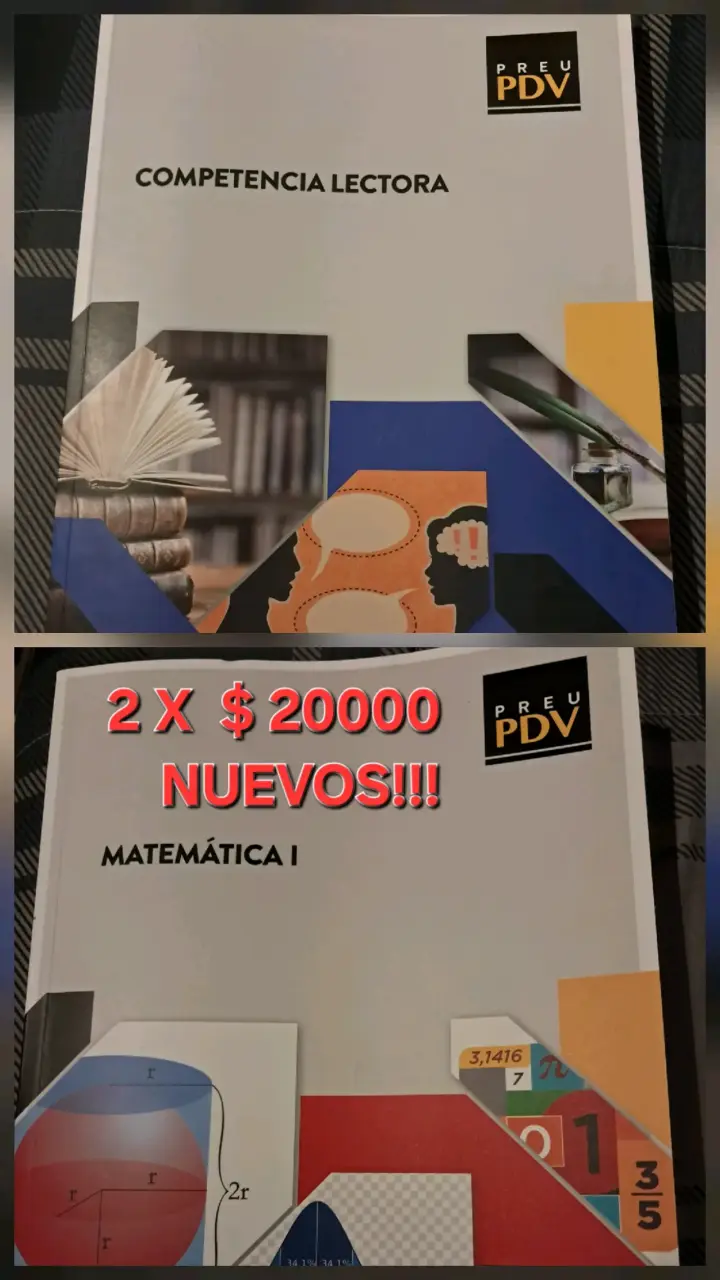 Conjunto de libros Preu PDV