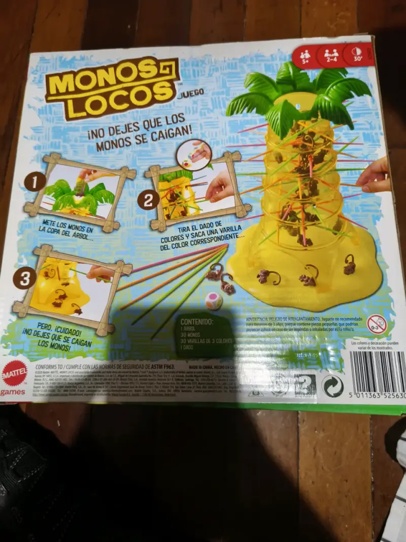 Juego Monos Locos - 3
