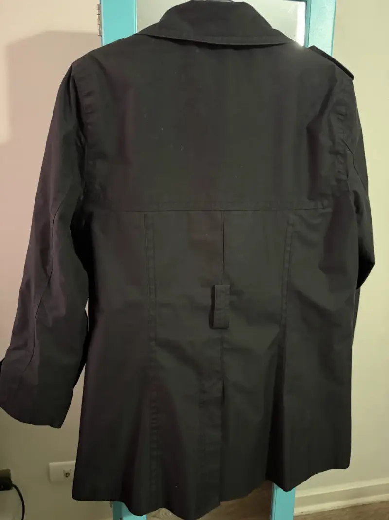 Trench negra de mujer - 4