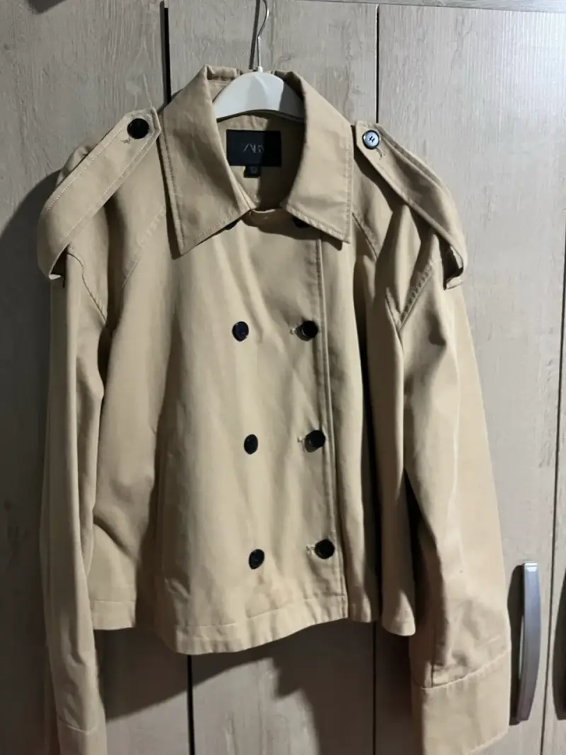 Abrigo beige Zara de mujer - 2