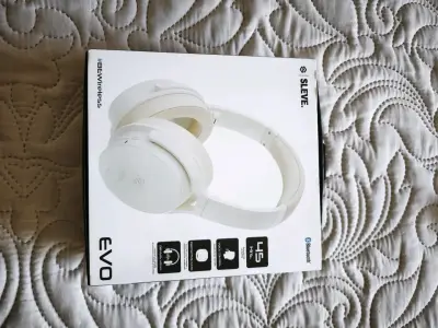 Auriculares inalámbricos EVO blancos - miniatura 1