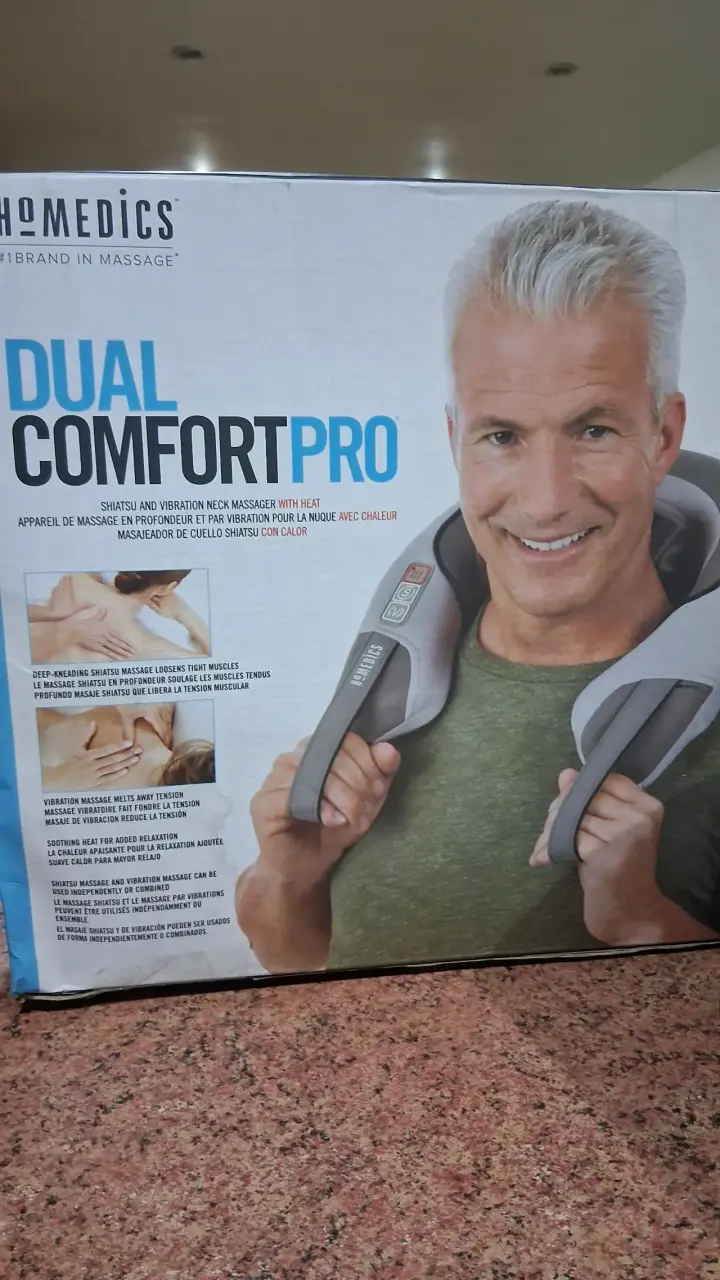 Masajeador de cuello Homedics gris - 2