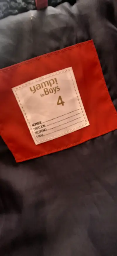 Chaqueta roja infantil - miniatura 3