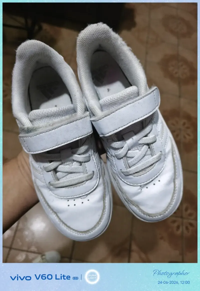 Zapatillas blancas para niñ@ - 3