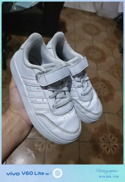 Zapatillas blancas para niñ@ - miniatura 4