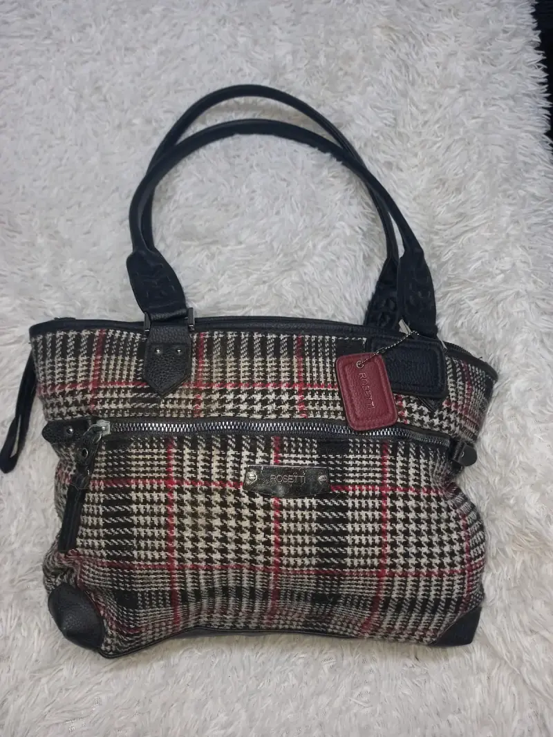 Cartera Rosetti de tela escocesa - 2