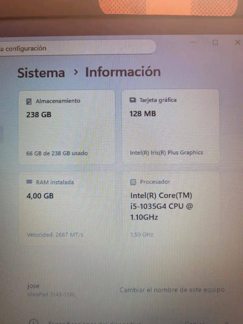 Notebook Lenovo - 2