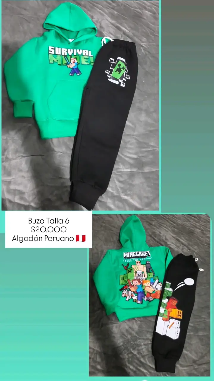 Buzo Super Mario Rojo - 4