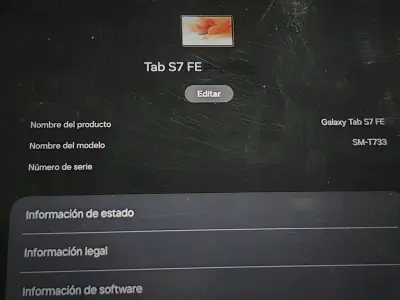 Tablet Samsung Galaxy Tab S7 FE - miniatura 1