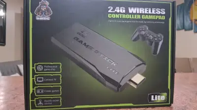 Set de controles de videojuego con adaptador - miniatura 2