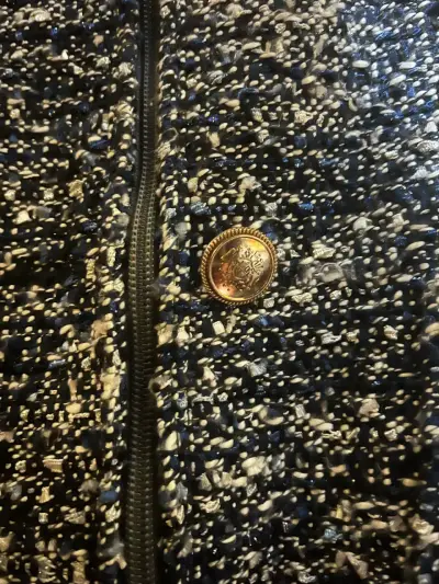 Chaqueta Basement azul con botones dorados - miniatura 5