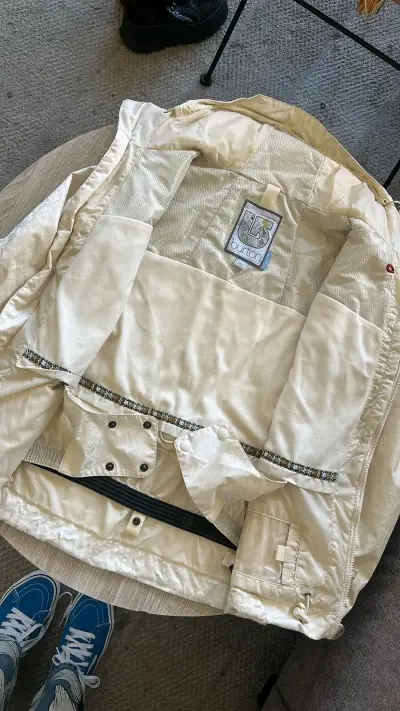 Chaqueta de nieve Burton Beige - miniatura 3