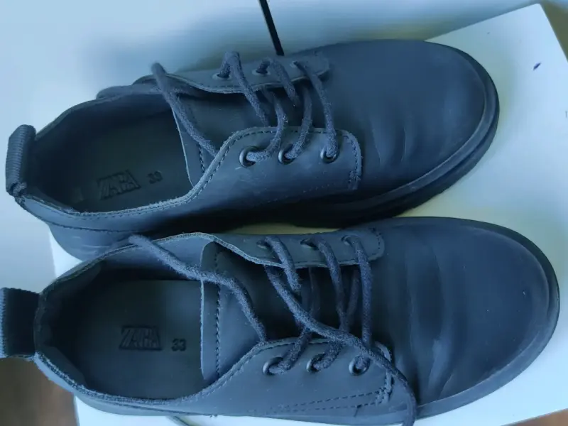 Zapatos negros planos ZARA - 3