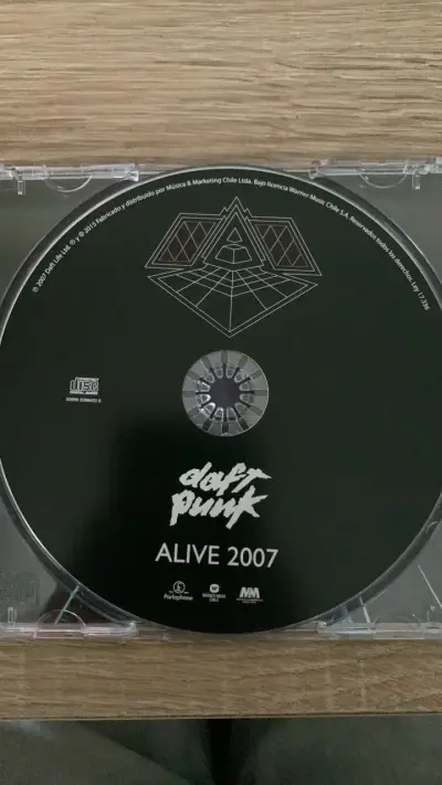 CD Daft Punk Alive 2007 - miniatura 3
