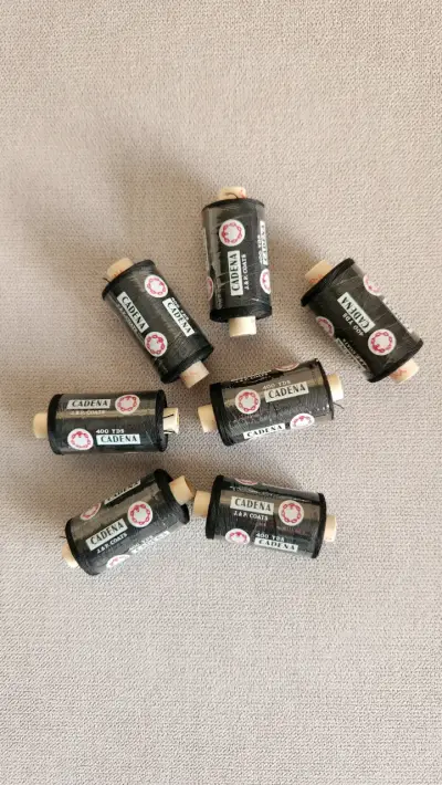 Hilos de coser negros Cadena - miniatura 4