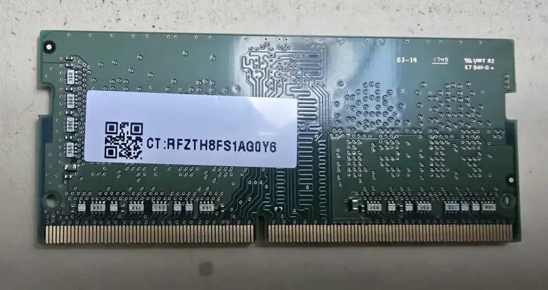 Memoria RAM Samsung 4GB 1Rx16 PC4 - 2