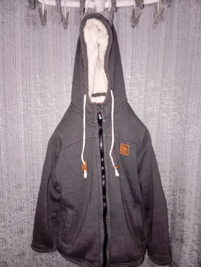 Chaqueta negra con interior de chiporro - miniatura 4