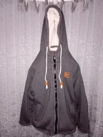 Chaqueta negra con interior de chiporro - miniatura 5