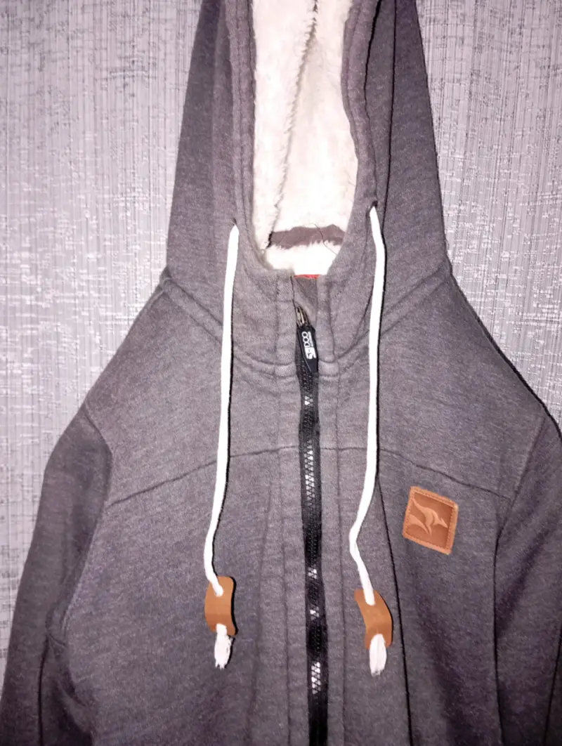 Chaqueta negra con interior de chiporro - 6