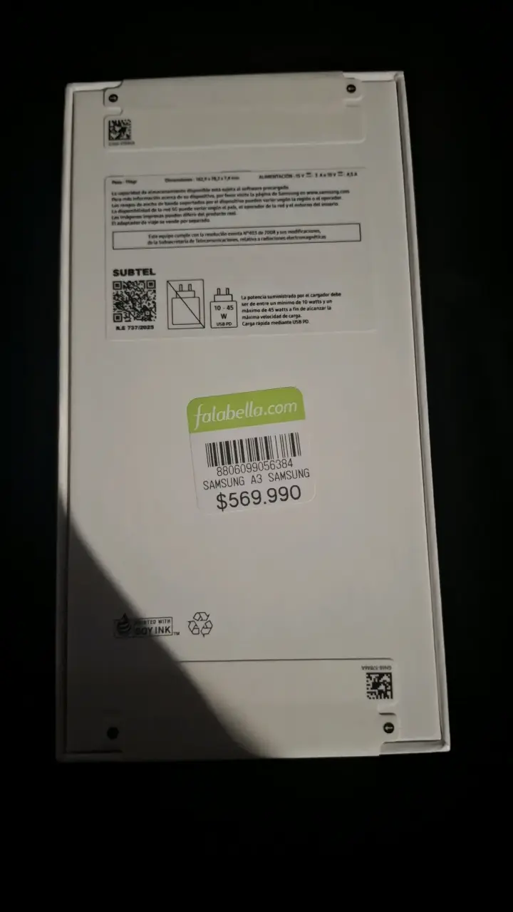 Celular Galaxy A37 5G nuevo - 2