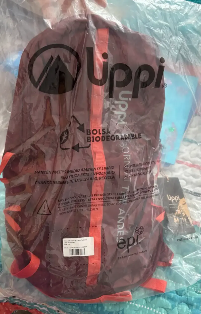 Mochila lippi  morada nueva - 5