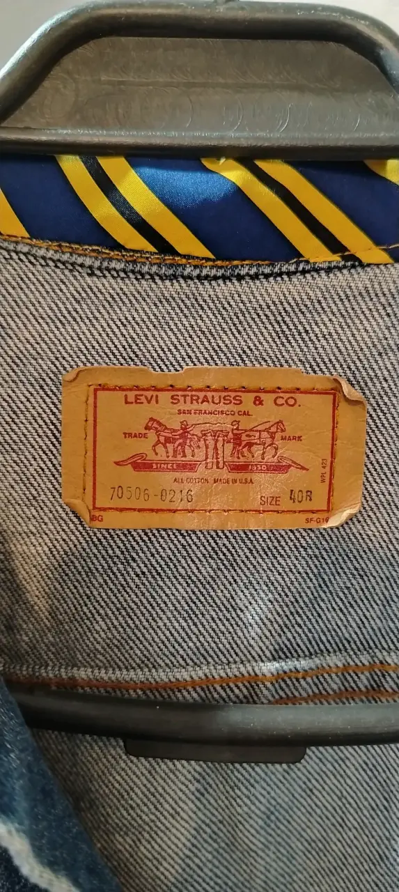 Chaqueta de mezclilla marca levis - 5
