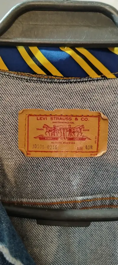 Chaqueta de mezclilla marca levis - miniatura 5