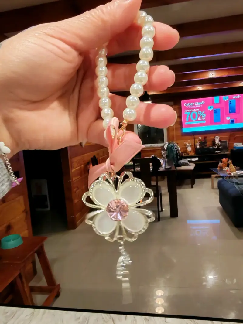 Colgante decorativo con perlas - 2