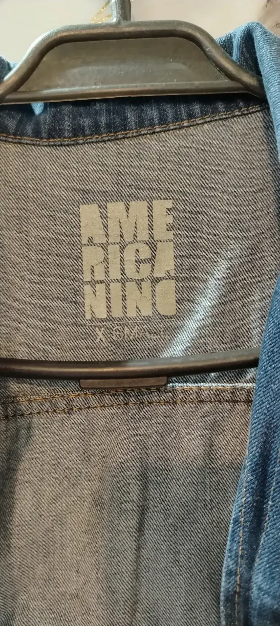 Chaqueta de mezclilla desgastada americanino - 4