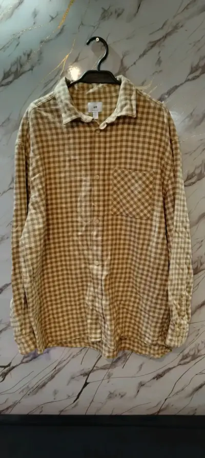 Camisa a cuadros leñadora - miniatura 1