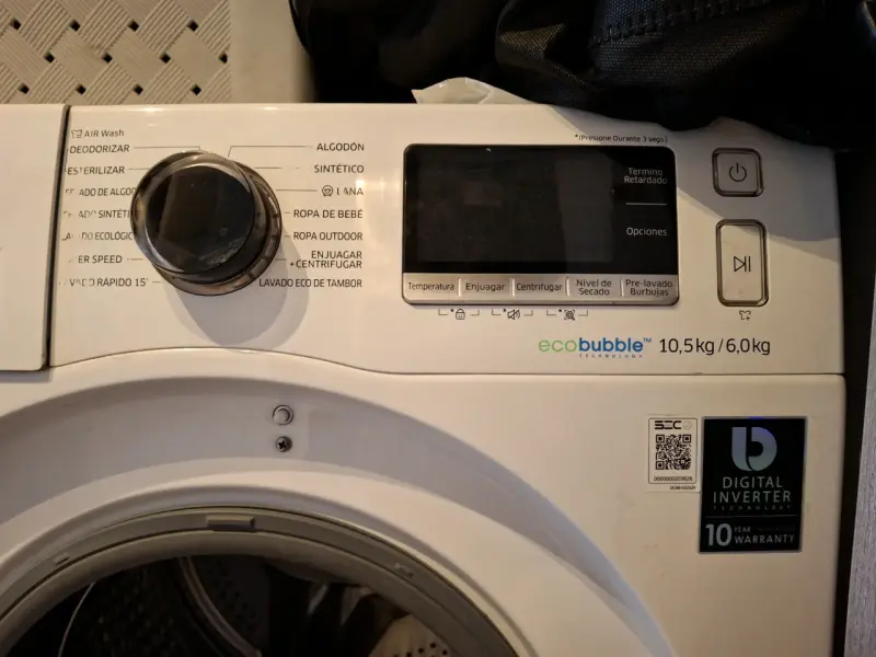 Lavadora Samsung Digital Inverter - 4
