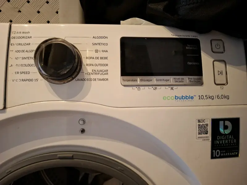 Lavadora Samsung Digital Inverter - 5
