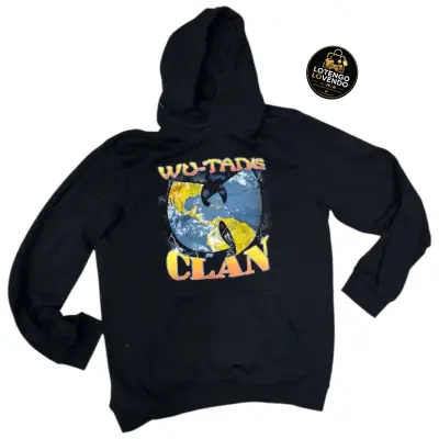 Polerón Wu-Tang Clan negro - miniatura 1