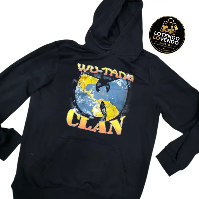 Polerón Wu-Tang Clan negro - 2