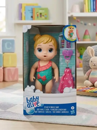 Muñeca Baby Alive Chapoteo - miniatura 2