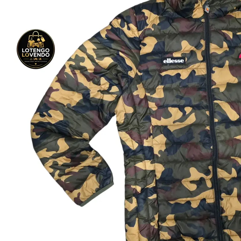 Chaqueta camuflaje Ellesse con capucha - 2