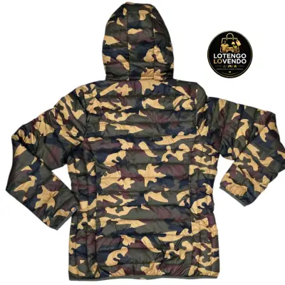 Chaqueta camuflaje Ellesse con capucha - miniatura 4