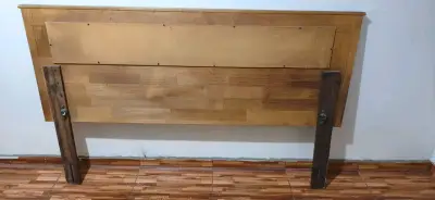 Respaldo de cama de madera - miniatura 3