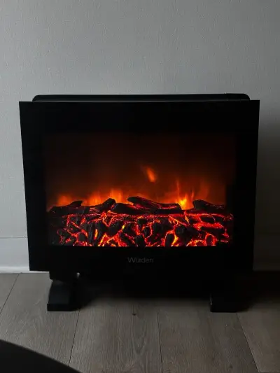 Estufa eléctrica efecto chimenea - miniatura 1