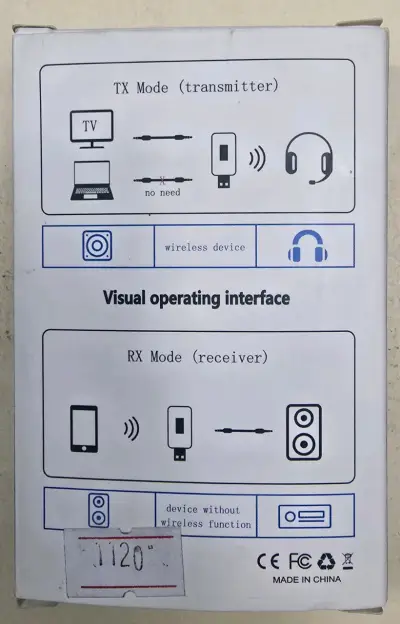 Transmisor y Receptor Bluetooth Con Pantalla LCD - miniatura 2