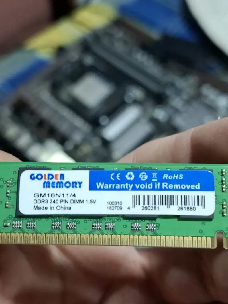 Memorias RAM DDR3 HyperX y GoldKey - 2