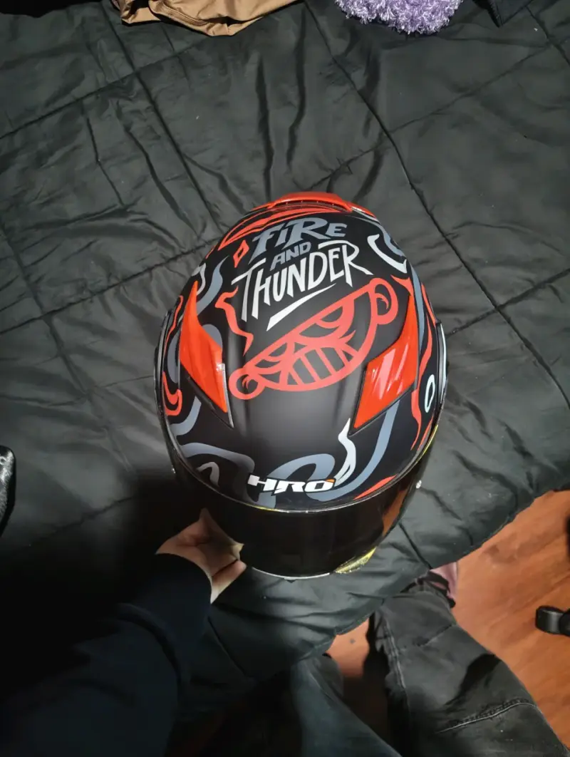 Casco moto HRO diseño moderno - 2
