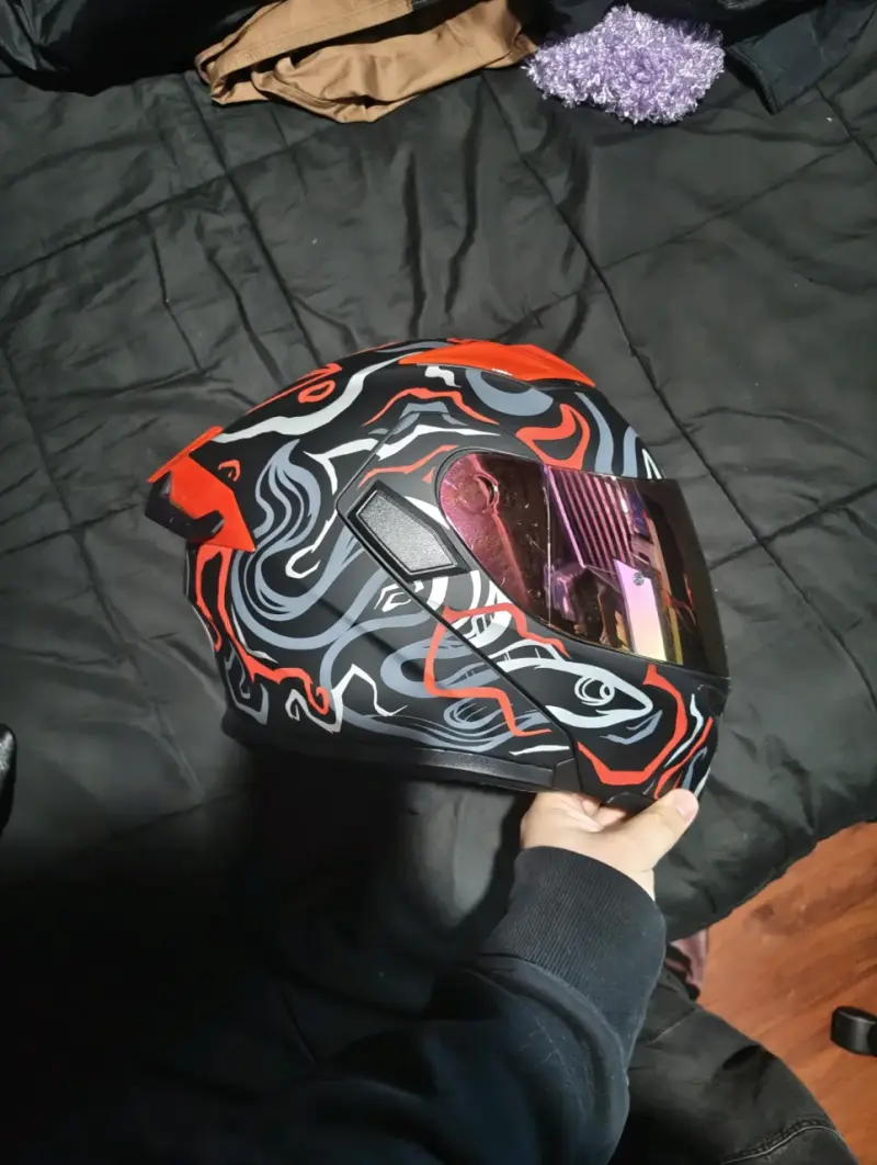 Casco moto HRO diseño moderno - 3