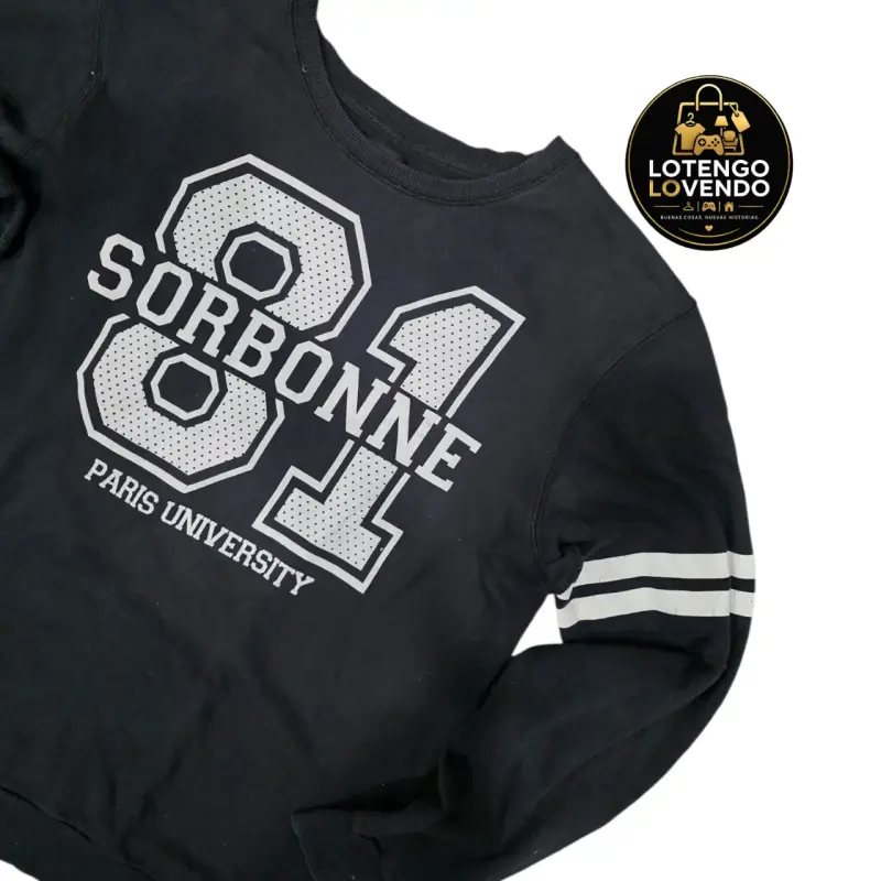 Polerón negro Sorbonne 81 - 2