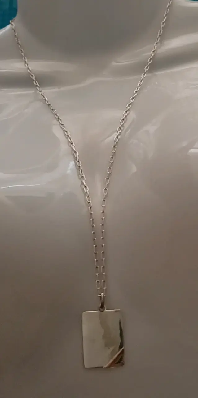Cadena de plata con oro - 2
